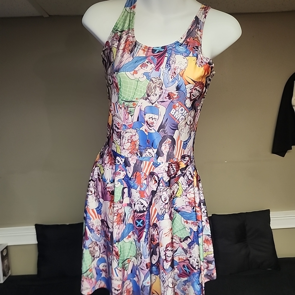 Zombie Skater Dress Womens Small